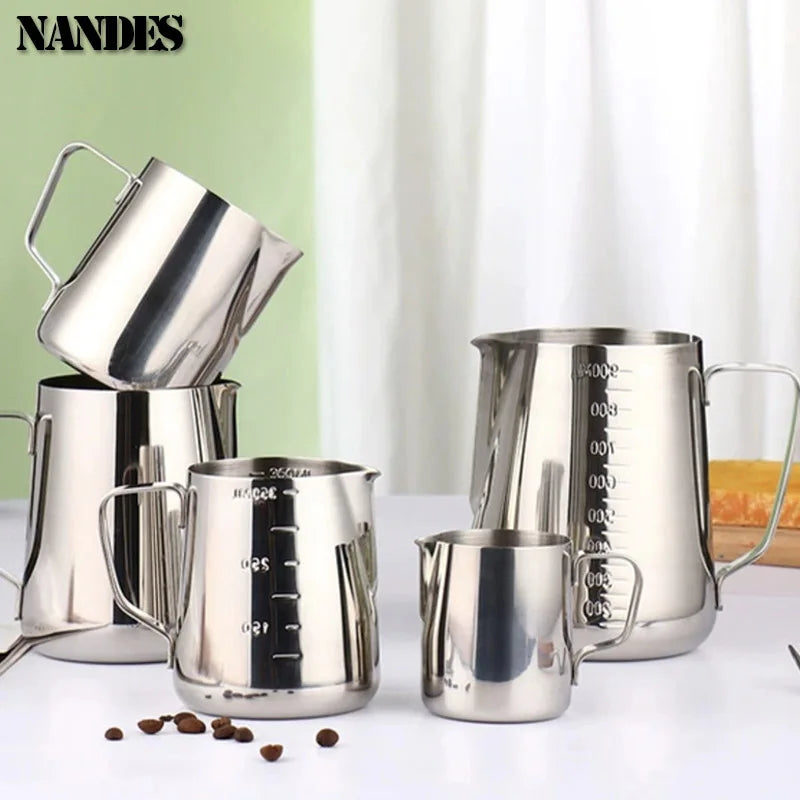 Stainless Steel Milk Frother Jug / Latte Pitcher