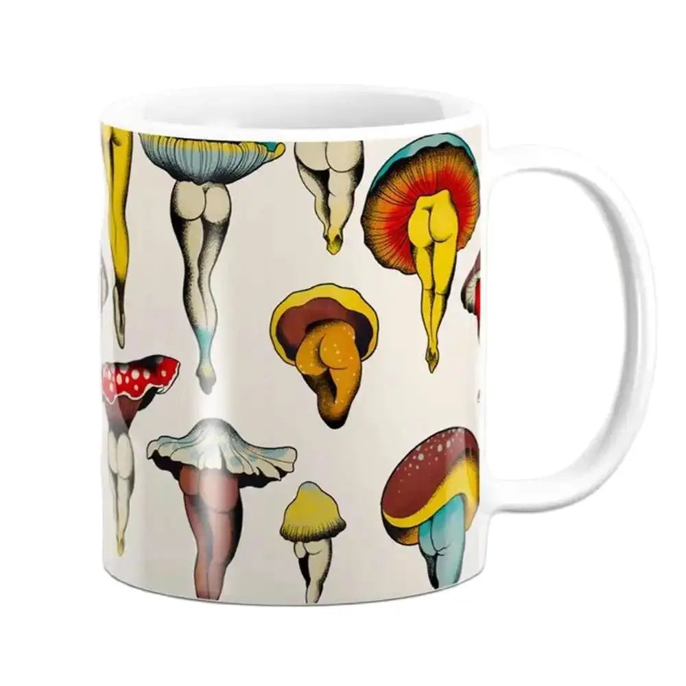 Sexy Mushrooms Coffee Mug11oz Funny Ceramic Coffee Mug Friends Birthday Gift Mug