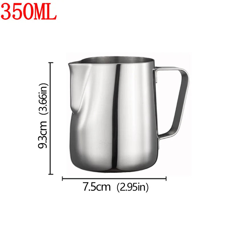 Stainless Steel Milk Frother Jug / Latte Pitcher