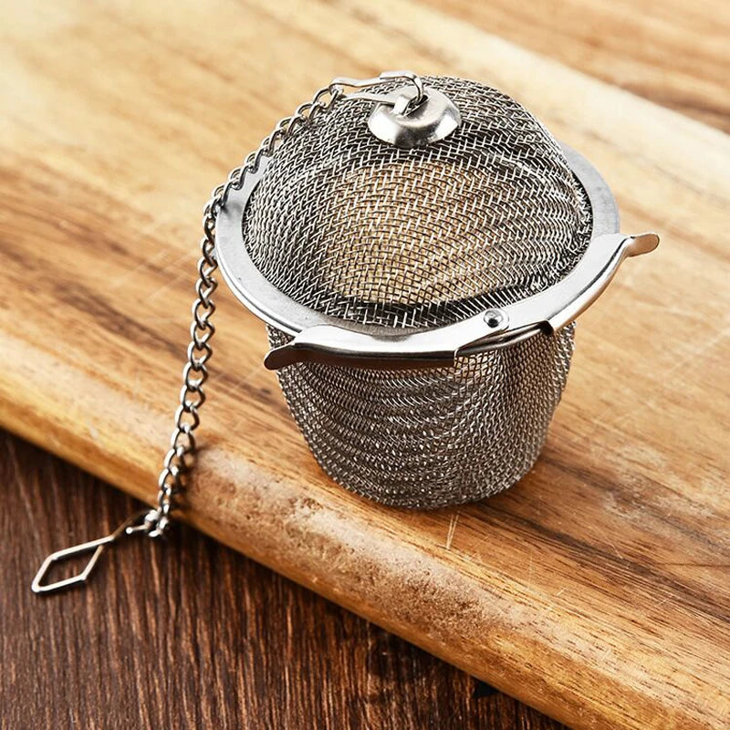 Tea Strainer Stainless Steel Tea Infuser Mesh Tea Ball Infuser Filter Reusable
