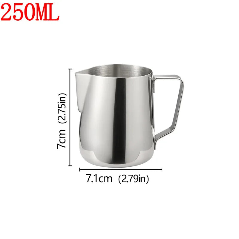 Stainless Steel Milk Frother Jug / Latte Pitcher