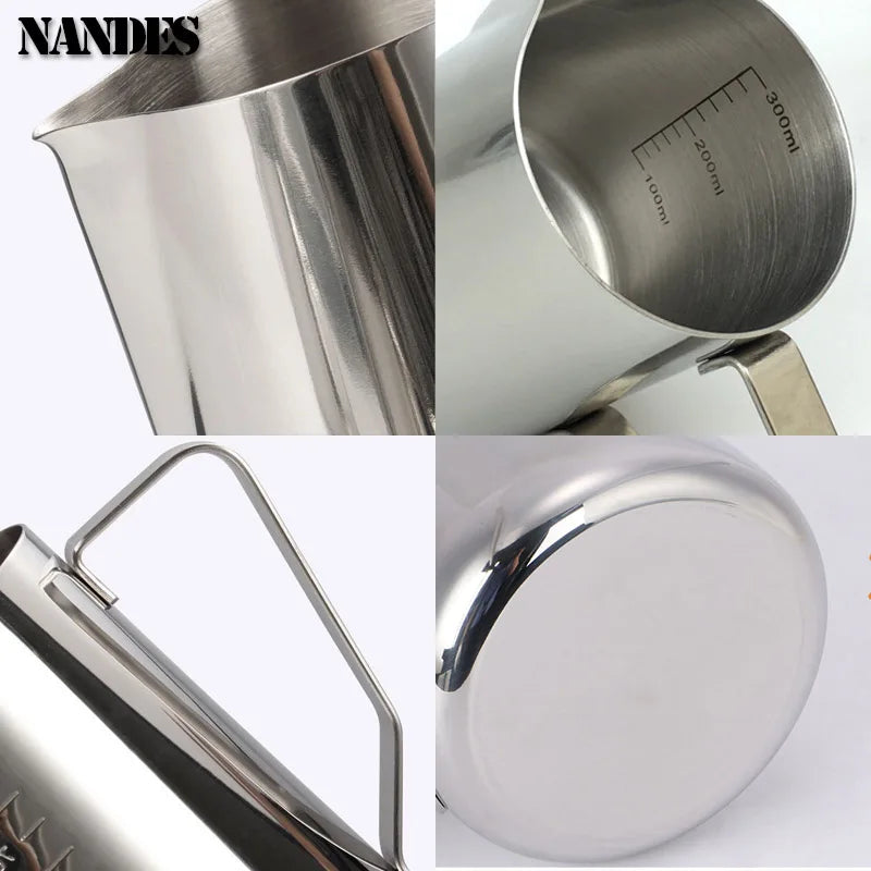 Stainless Steel Milk Frother Jug / Latte Pitcher