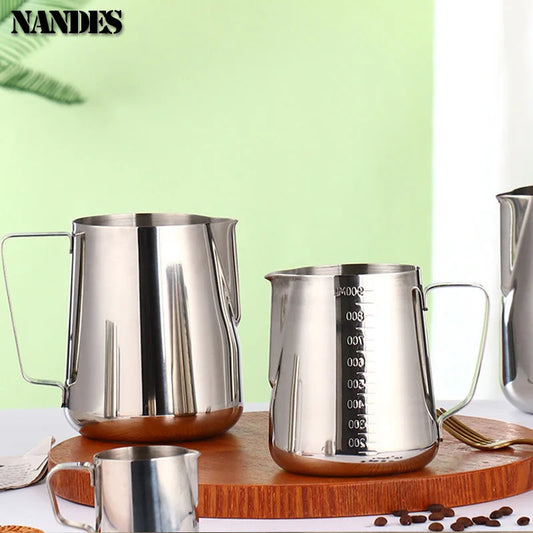 Stainless Steel Milk Frother Jug / Latte Pitcher