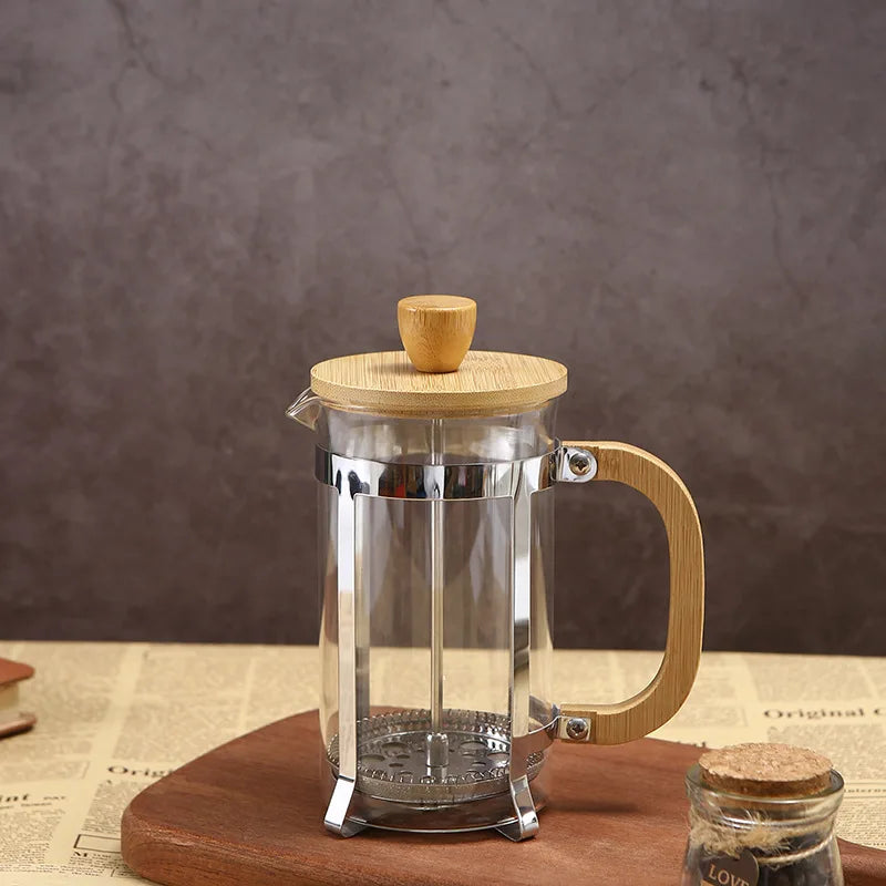 Travel French Press Coffee Maker with Built-in Filter (350ml/600ml)