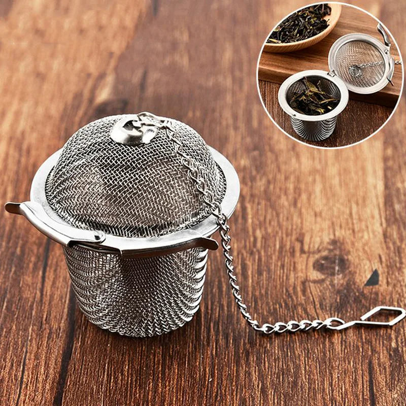 Tea Strainer Stainless Steel Tea Infuser Mesh Tea Ball Infuser Filter Reusable