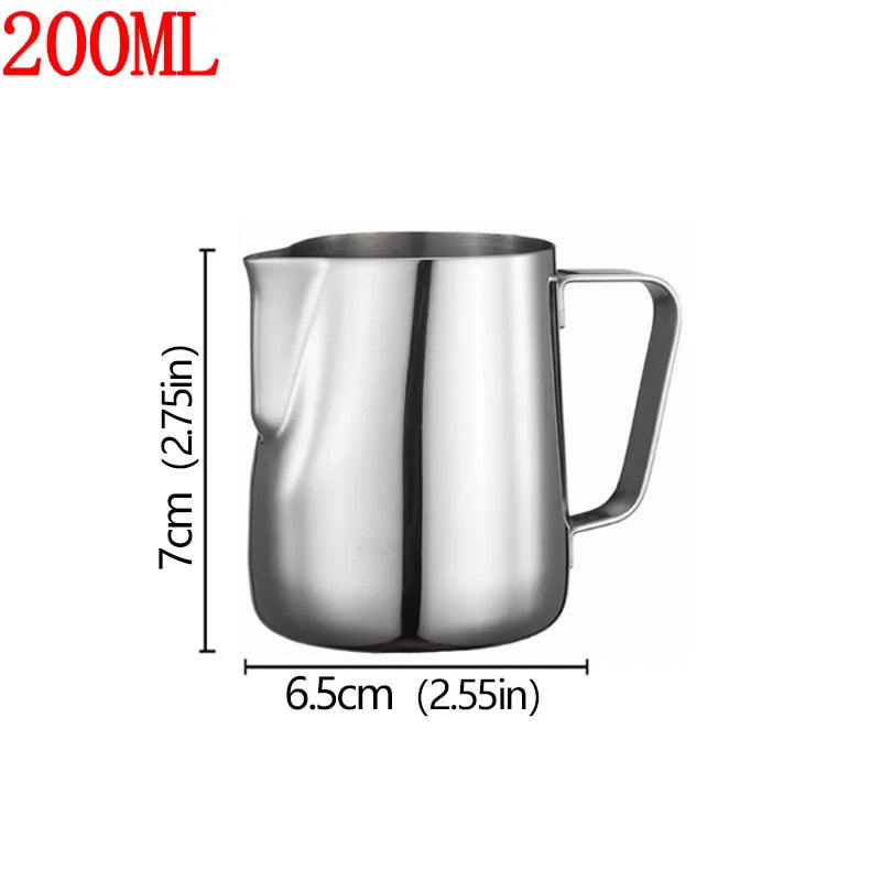 Stainless Steel Milk Frother Jug / Latte Pitcher