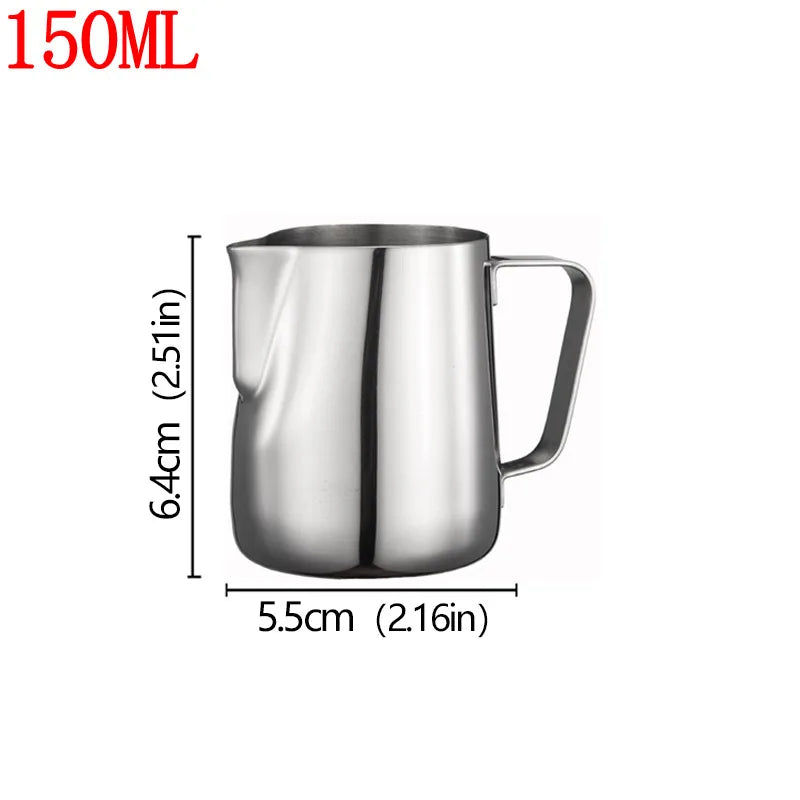 Stainless Steel Milk Frother Jug / Latte Pitcher