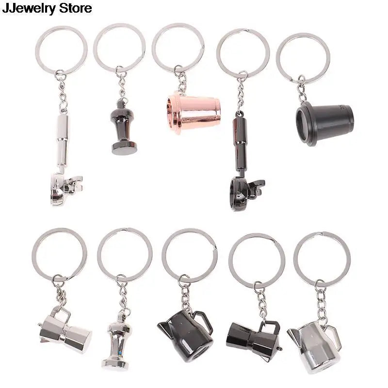Creative Coffee Keychain Coffeeware Accessories Gift