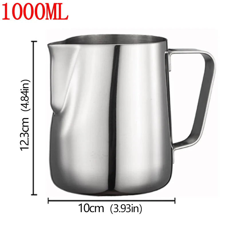 Stainless Steel Milk Frother Jug / Latte Pitcher