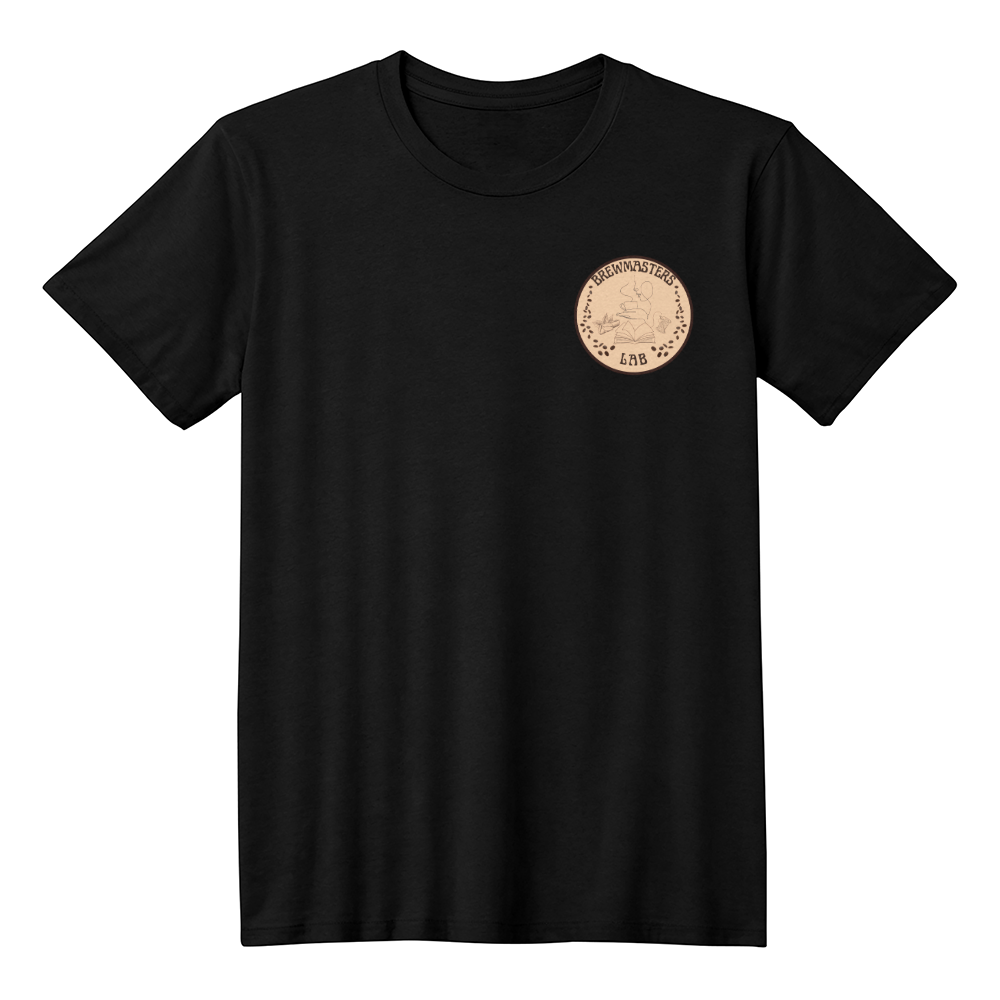 Brewmasters Lab Logo T-Shirt – Crafted for Coffee Lovers & Hustlers
