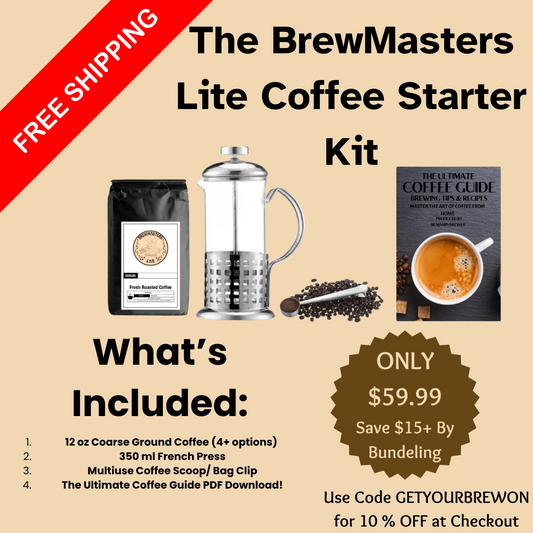 🌜 The Brewmasters Lite Coffee Starter Kit - $59.99